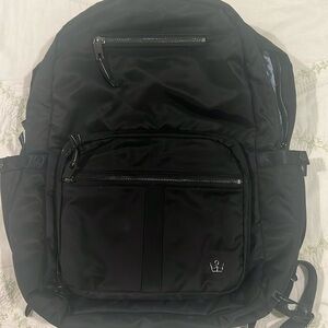Oliver Thomas large laptop black backpack